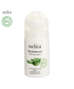 Dezodorant roll on z ekstraktem z aloesu, 50 ml - Melica Organic